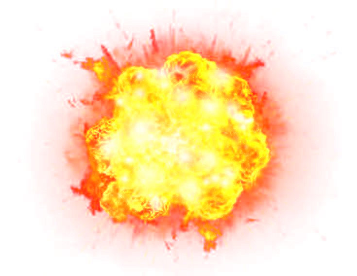 eskalationsstufe Explosion